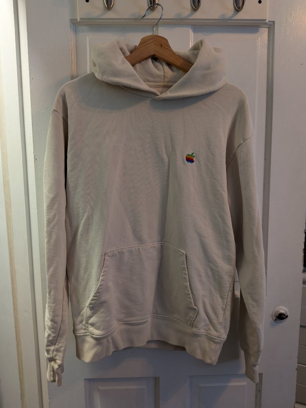 Heavyweight Beige Hoodie Other tone Apple